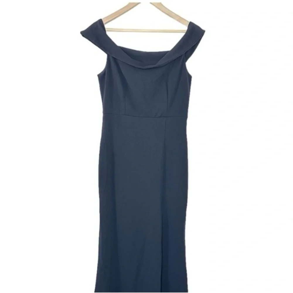 Lulu’s Enchanting Romantic Black Off-the-Shoulder Maxi Dress - Picture 10 of 15